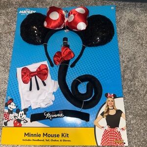Disney Minnie Mouse Red and Black Costume Set